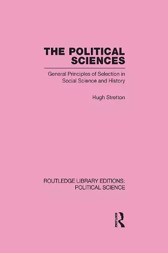 The Political Sciences cover