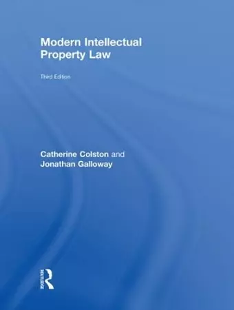 Modern Intellectual Property Law cover