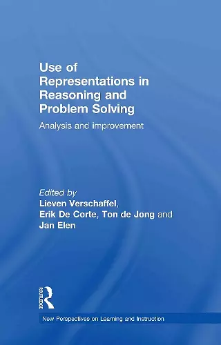 Use of Representations in Reasoning and Problem Solving cover