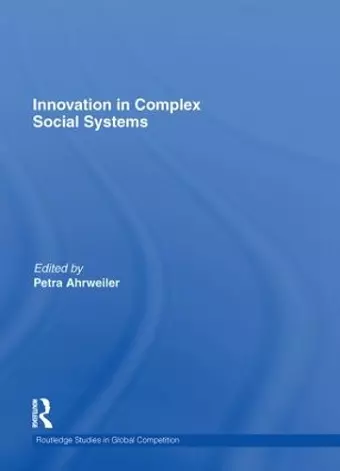 Innovation in Complex Social Systems cover