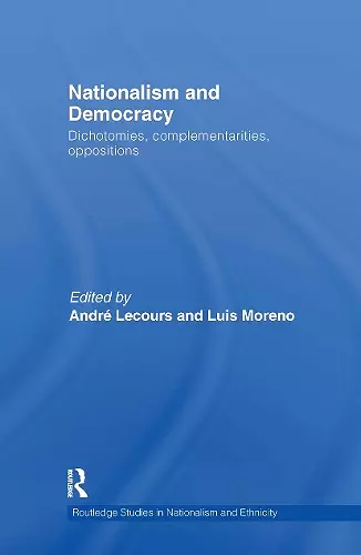 Nationalism and Democracy cover