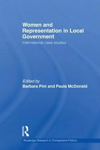 Women and Representation in Local Government cover