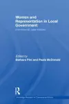 Women and Representation in Local Government cover