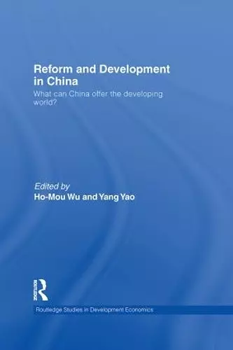 Reform and Development in China cover