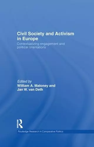 Civil Society and Activism in Europe cover