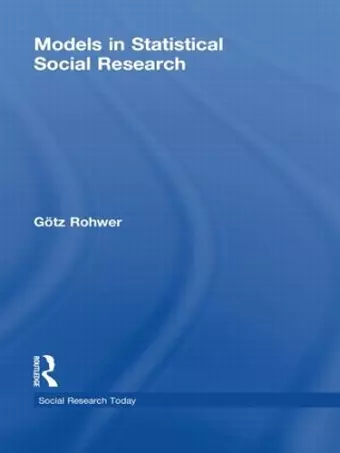 Models in Statistical Social Research cover