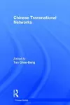 Chinese Transnational Networks cover