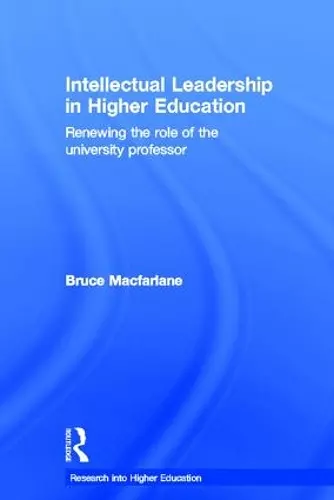 Intellectual Leadership in Higher Education cover