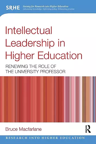 Intellectual Leadership in Higher Education cover