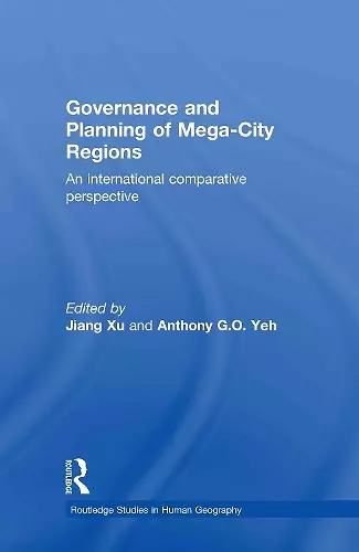 Governance and Planning of Mega-City Regions cover