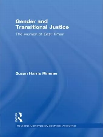 Gender and Transitional Justice cover