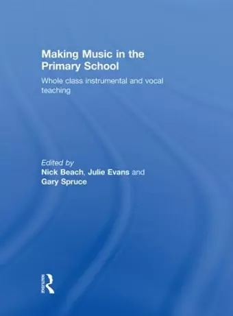 Making Music in the Primary School cover