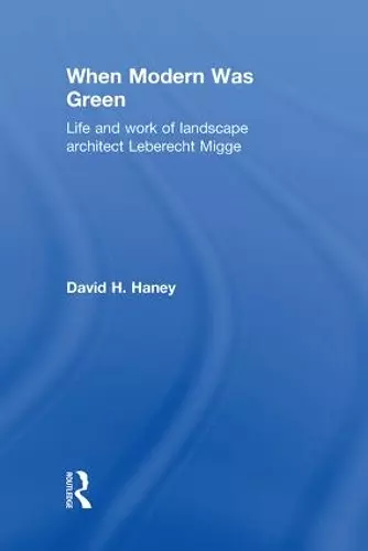 When Modern Was Green cover