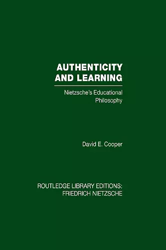 Authenticity and Learning cover