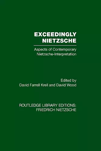 Exceedingly Nietzsche cover