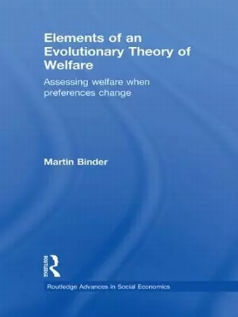 Elements of an Evolutionary Theory of Welfare cover