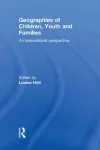 Geographies of Children, Youth and Families cover