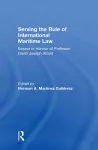 Serving the Rule of International Maritime Law cover