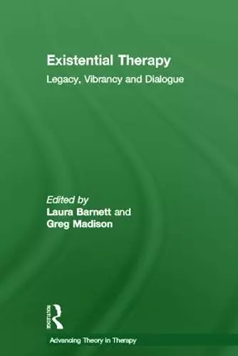 Existential Therapy cover