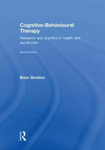 Cognitive-Behavioural Therapy cover