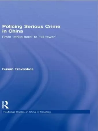 Policing Serious Crime in China cover