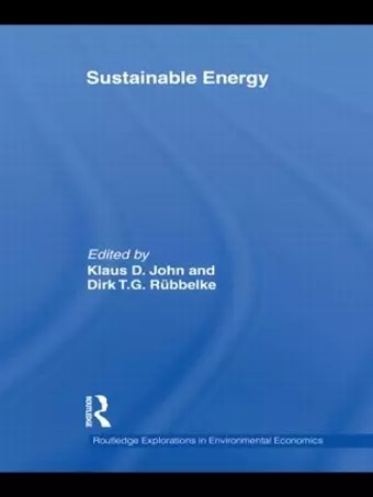 Sustainable Energy cover