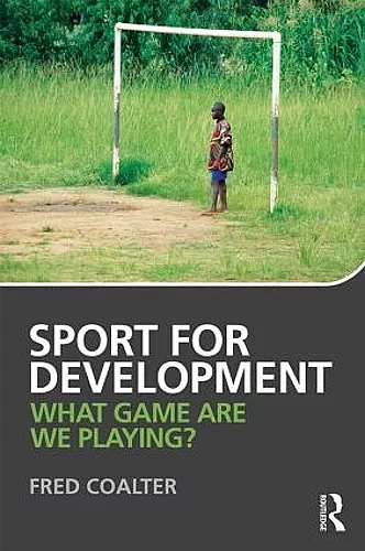 Sport for Development cover