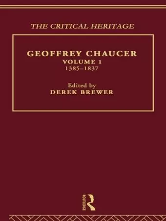 Geoffrey Chaucer cover