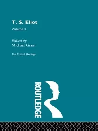 T.S. Eliot Volume 2 cover