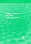 Towards a Critical Sociology (Routledge Revivals) cover
