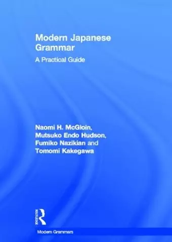 Modern Japanese Grammar cover