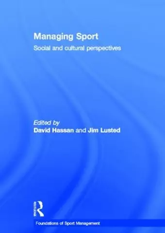 Managing Sport cover