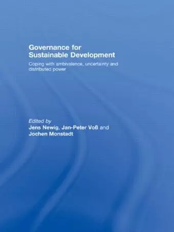 Governance for Sustainable Development cover