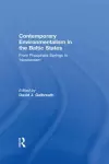 Contemporary Environmentalism in the Baltic States cover