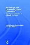 Knowledge that Counts in a Global Community cover