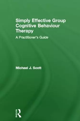 Simply Effective Group Cognitive Behaviour Therapy cover