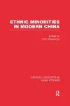 Ethnic Minorities in Modern China cover