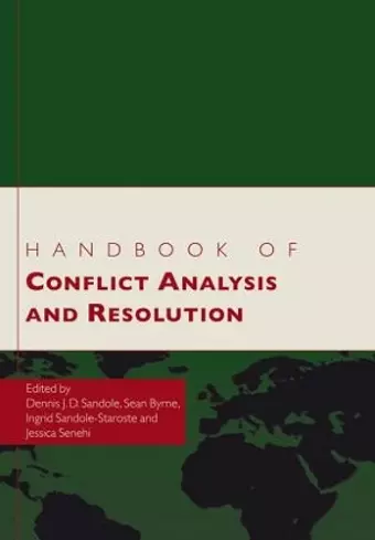 Handbook of Conflict Analysis and Resolution cover