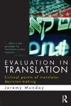 Evaluation in Translation cover