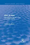 Paul de Man (Routledge Revivals) cover