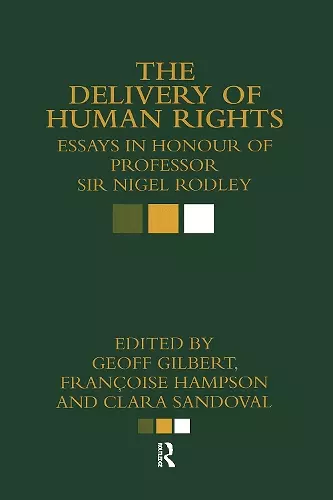 The Delivery of Human Rights cover