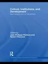 Culture, Institutions, and Development cover