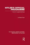 Hitler's Official Programme  RLE Responding to Fascism cover