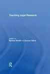 Teaching Legal Research cover