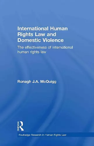 International Human Rights Law and Domestic Violence cover