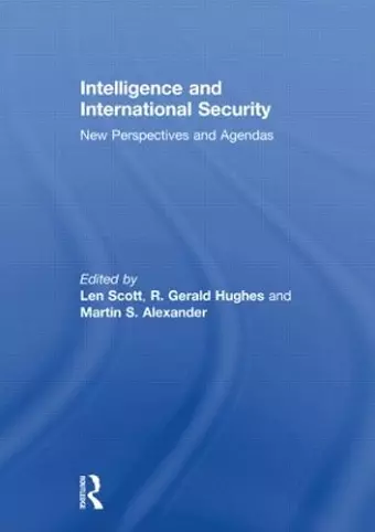 Intelligence and International Security cover