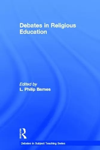 Debates in Religious Education cover