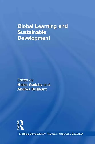 Global Learning and Sustainable Development cover