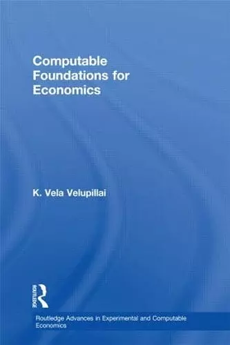 Computable Foundations for Economics cover