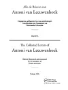 The Collected Letters of Antoni Van Leeuwenhoek - Volume 16 cover